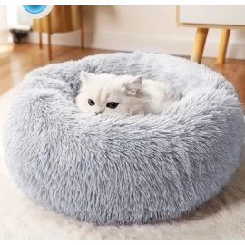 Super Cat Bed Warm Sleeping Cat Nest Soft Long Plush Best Pet Dog Bed for Dogs Basket Cushion Cat Bed Cat Mat Animals Sleeping