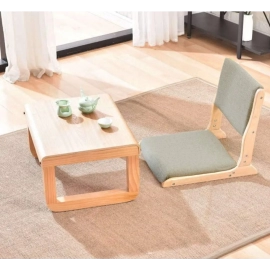 Chair Accent Furniture,Foldable Meditation Floor Chair, Living Room Chair Floor Seat, Portable Japanese Legless Chair